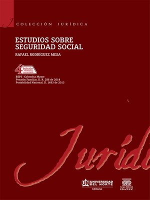 cover image of Estudios sobre seguridad social 4 Ed